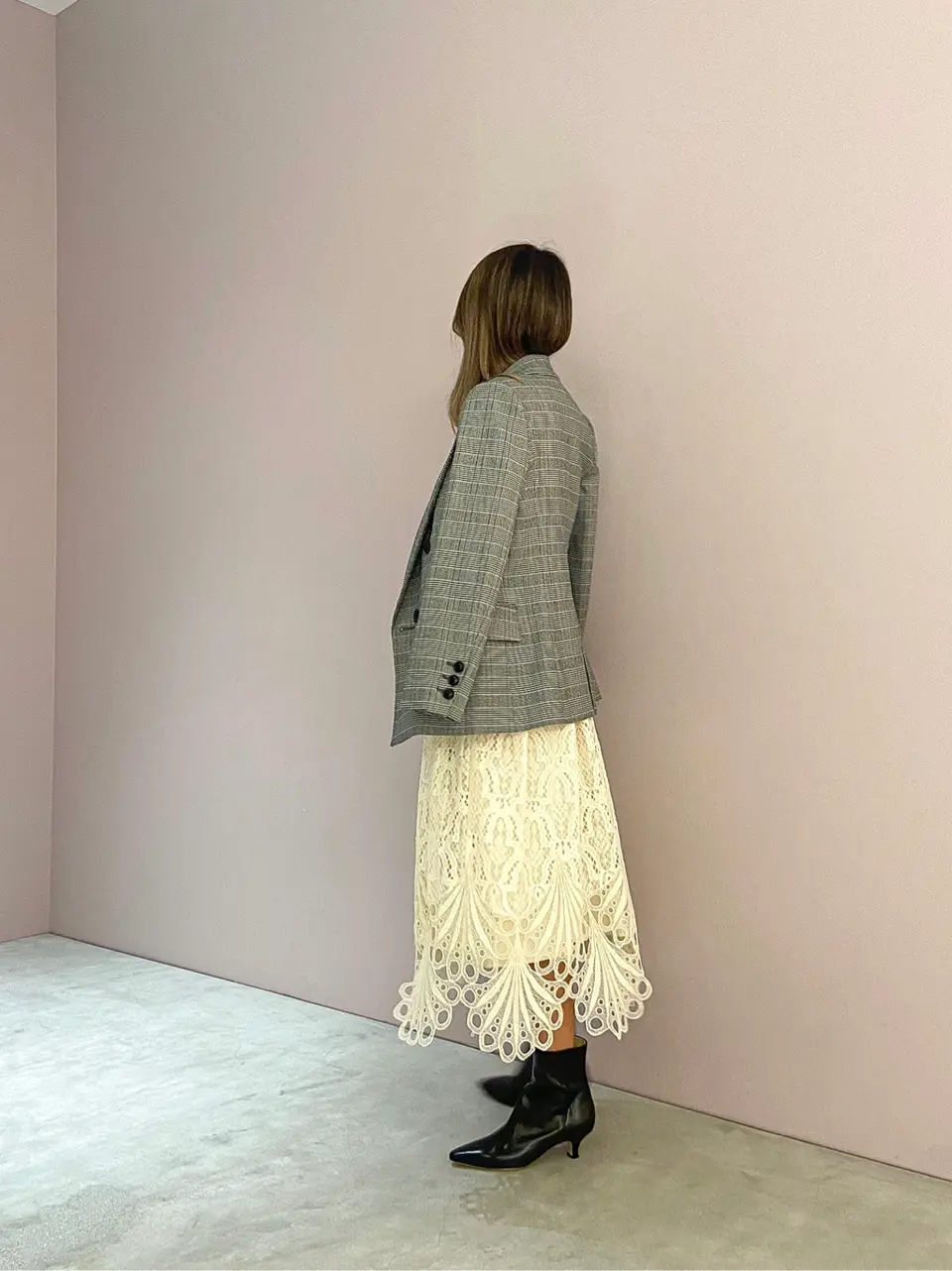 ORIGINATED IN GRACE CONTINENTAL yukimi yonee コーディネート画像