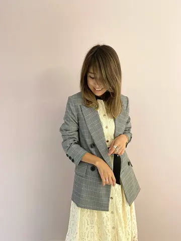 ORIGINATED IN GRACE CONTINENTAL yukimi yonee コーディネート画像