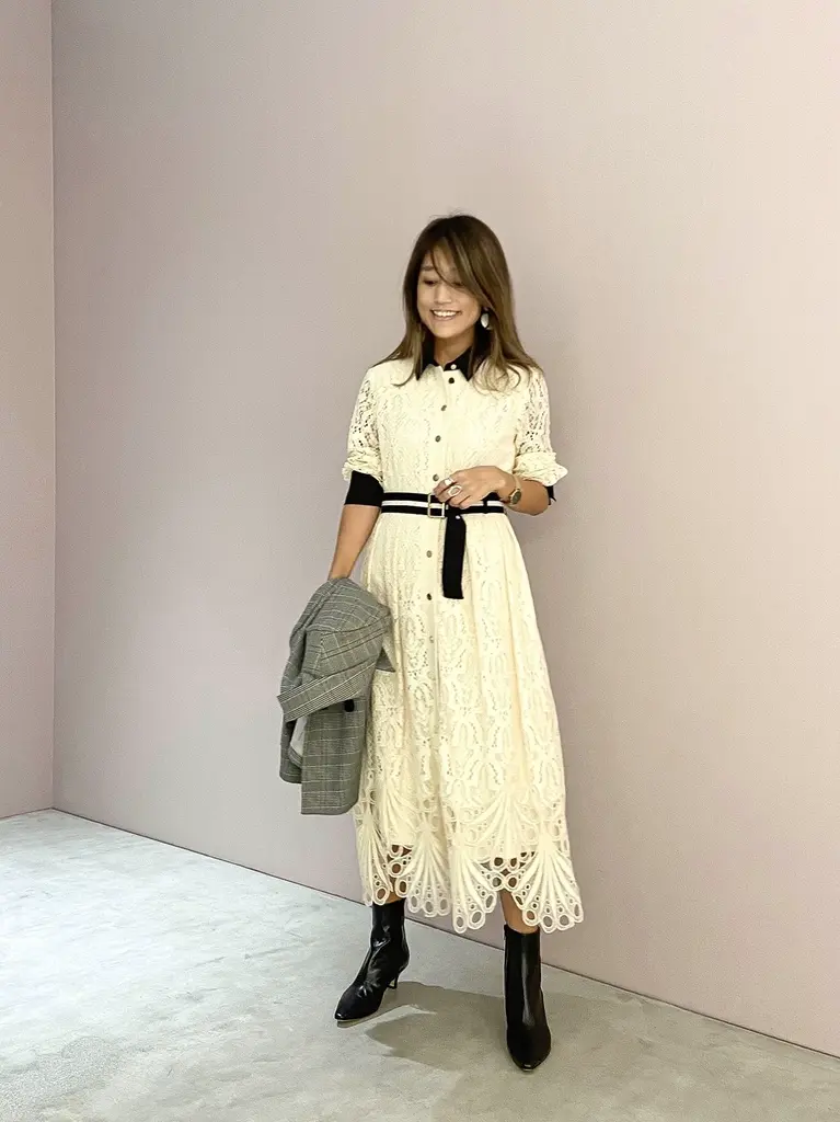 ORIGINATED IN GRACE CONTINENTAL yukimi yonee コーディネート画像