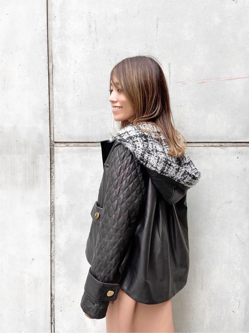 ORIGINATED IN GRACE CONTINENTAL yukimi yonee コーディネート画像