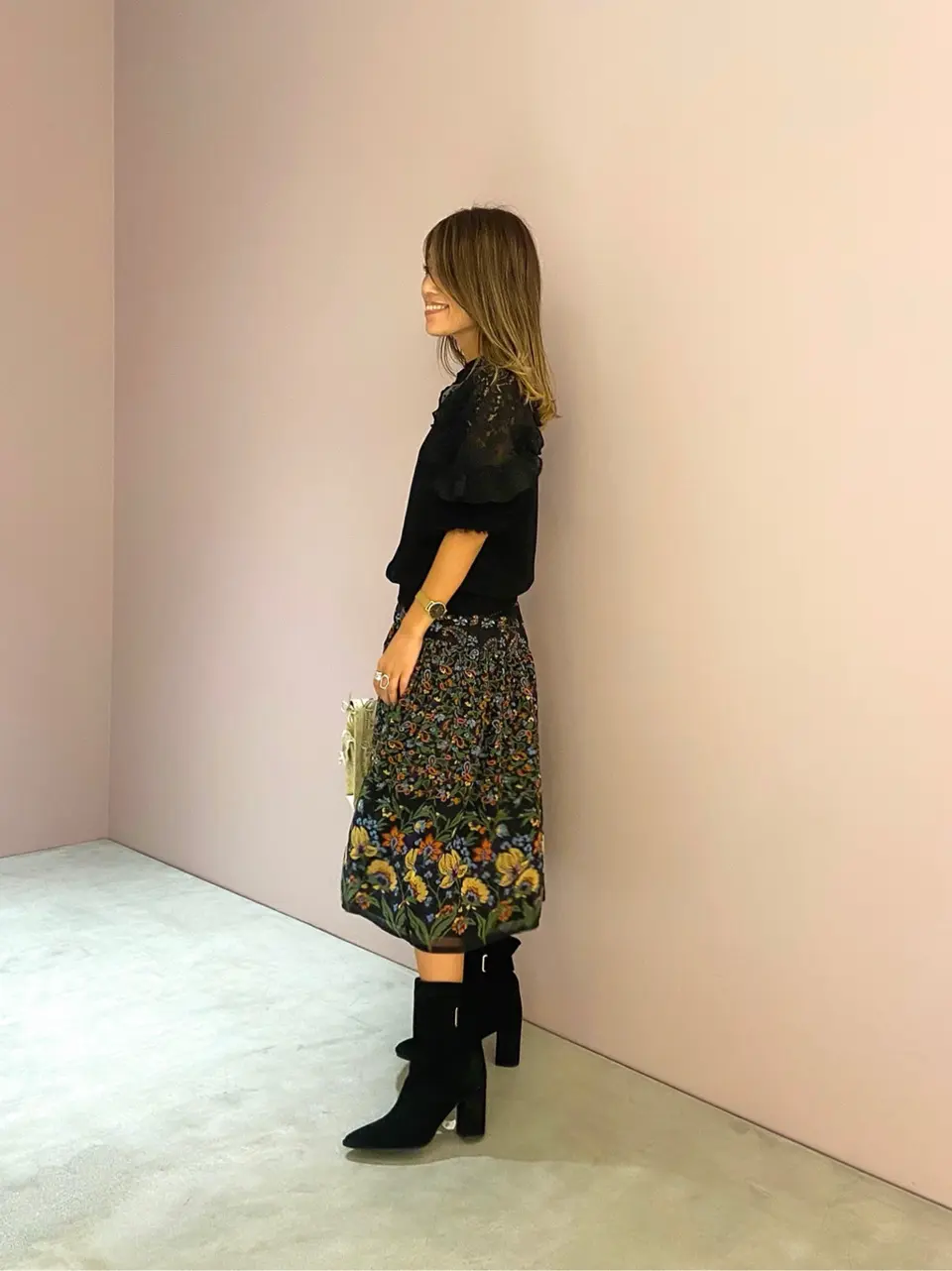 ORIGINATED IN GRACE CONTINENTAL yukimi yonee コーディネート画像