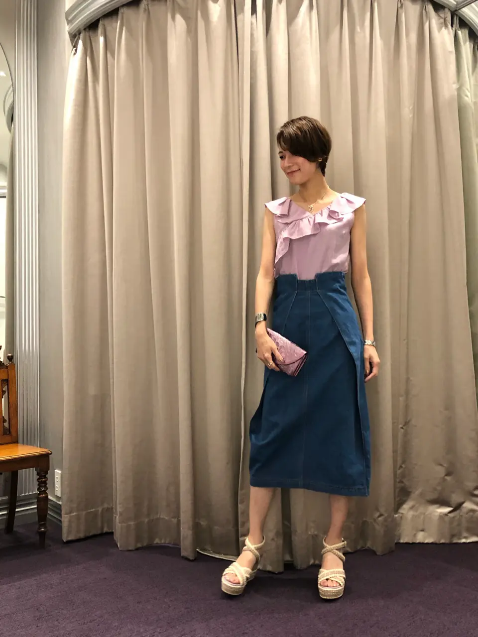 ORIGINATED IN GRACE CONTINENTAL 亀田 未希 コーディネート画像