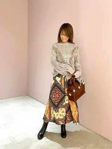 ORIGINATED IN GRACE CONTINENTAL yukimi yonee コーディネート画像