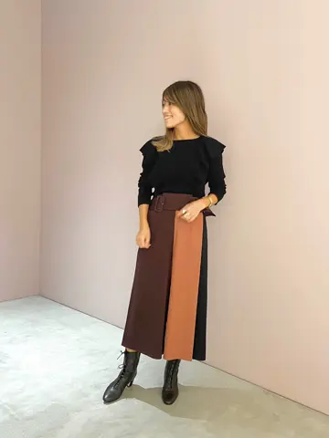 ORIGINATED IN GRACE CONTINENTAL yukimi yonee コーディネート画像