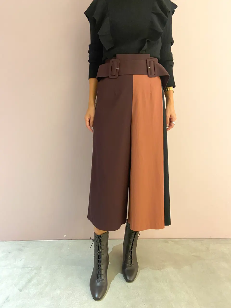 ORIGINATED IN GRACE CONTINENTAL yukimi yonee コーディネート画像