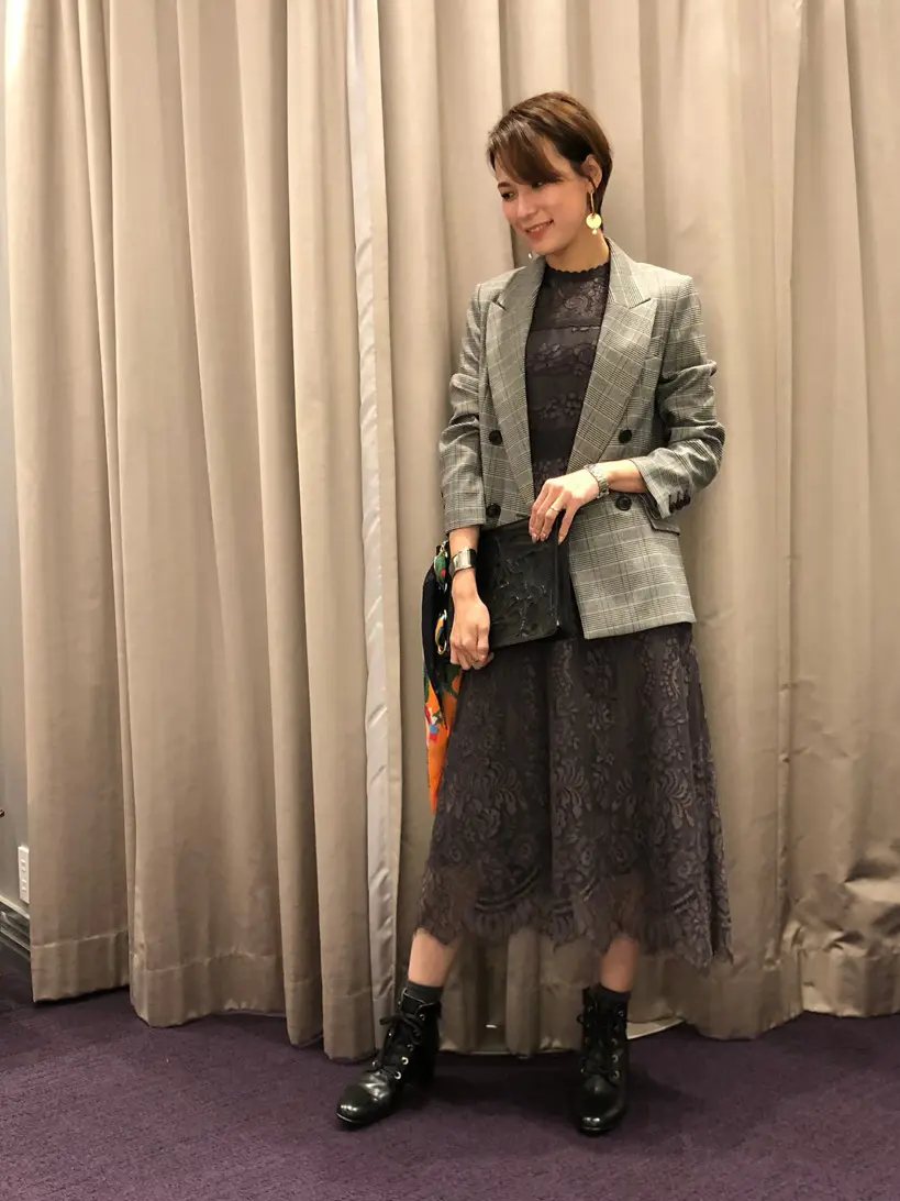 ORIGINATED IN GRACE CONTINENTAL 亀田 未希 コーディネート画像