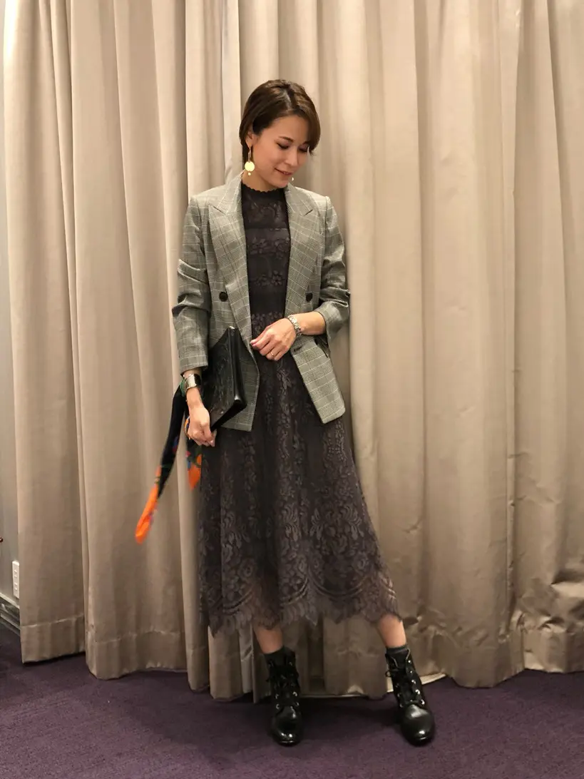 ORIGINATED IN GRACE CONTINENTAL 亀田 未希 コーディネート画像