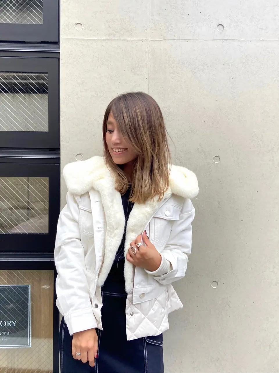 ORIGINATED IN GRACE CONTINENTAL yukimi yonee コーディネート画像