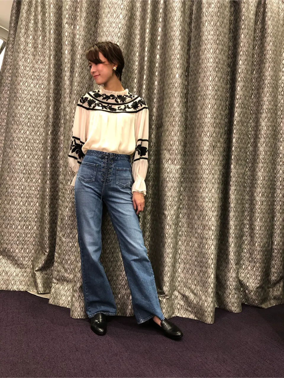 ORIGINATED IN GRACE CONTINENTAL 亀田 未希 コーディネート画像