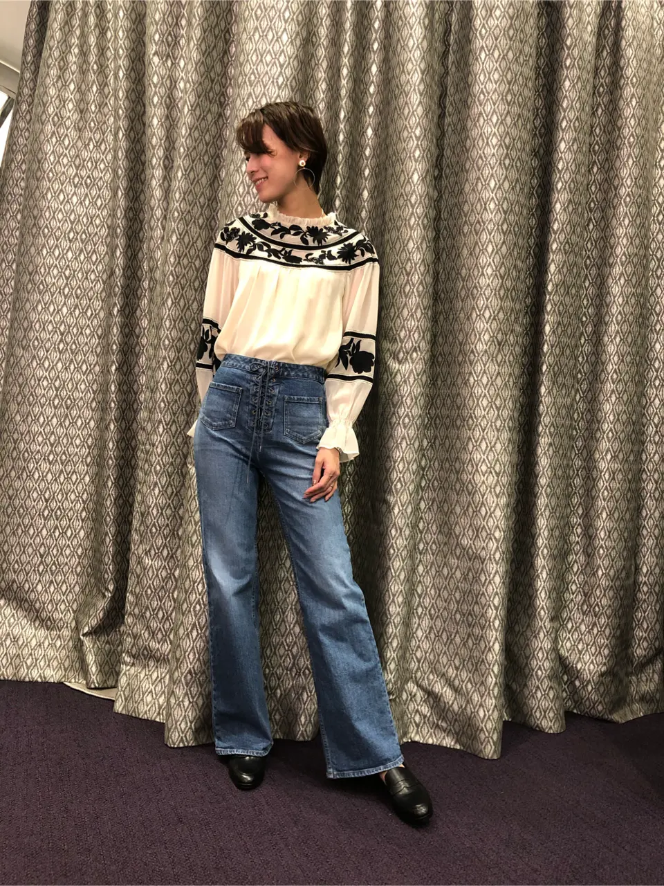 ORIGINATED IN GRACE CONTINENTAL 亀田 未希 コーディネート画像