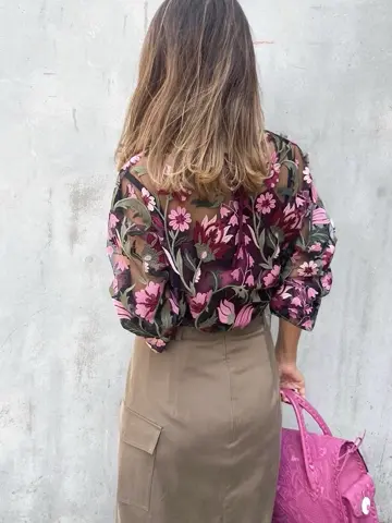 ORIGINATED IN GRACE CONTINENTAL yukimi yonee コーディネート画像