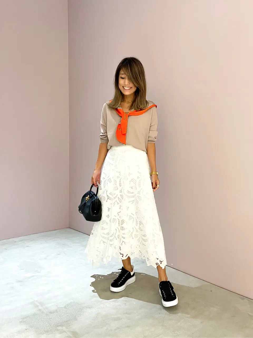 ORIGINATED IN GRACE CONTINENTAL yukimi yonee コーディネート画像