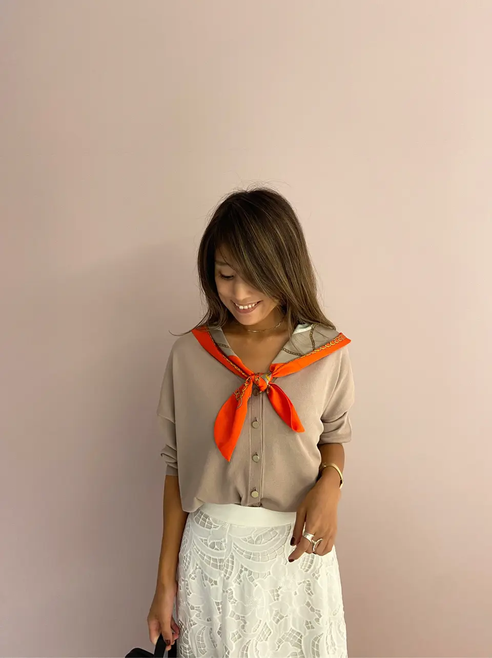 ORIGINATED IN GRACE CONTINENTAL yukimi yonee コーディネート画像