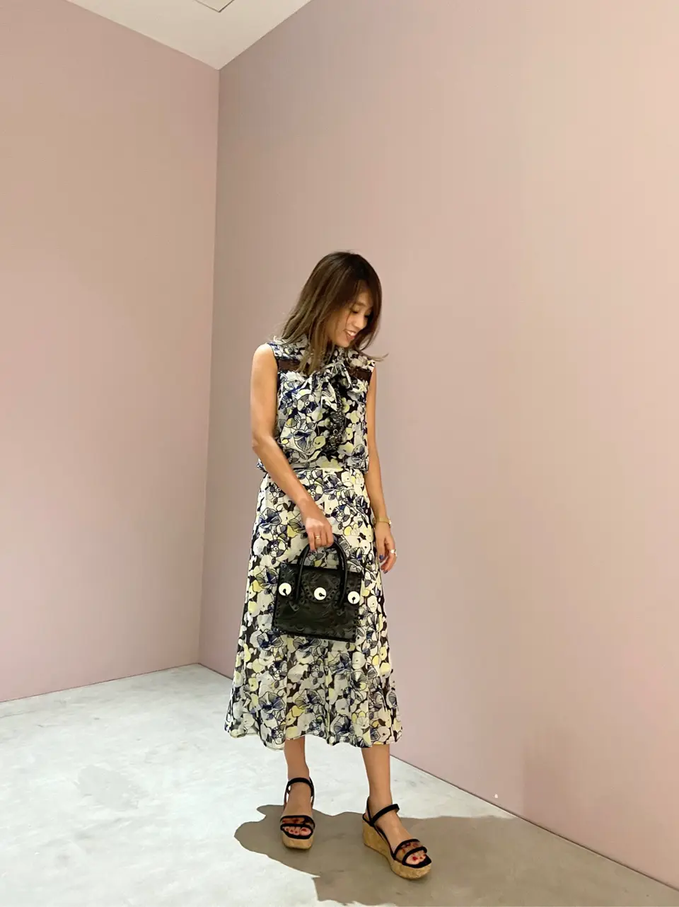 ORIGINATED IN GRACE CONTINENTAL yukimi yonee コーディネート画像