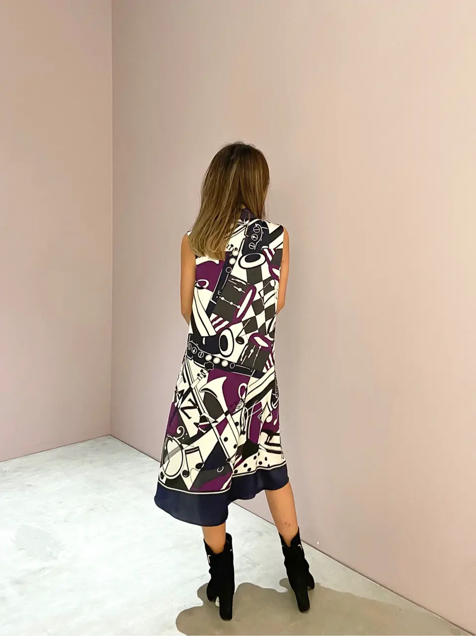 ORIGINATED IN GRACE CONTINENTAL yukimi yonee コーディネート画像