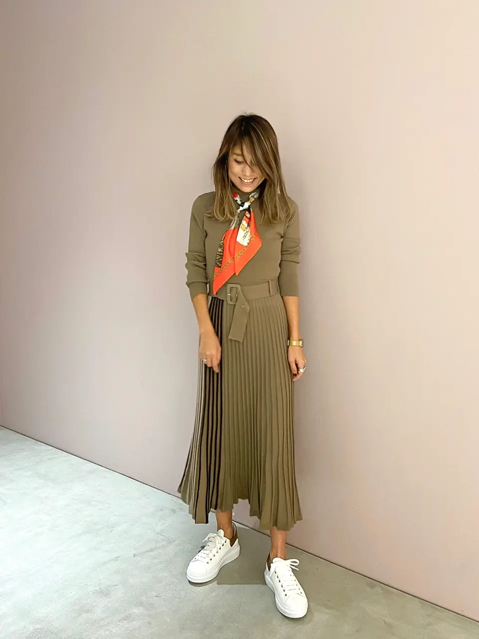 ORIGINATED IN GRACE CONTINENTAL yukimi yonee コーディネート画像