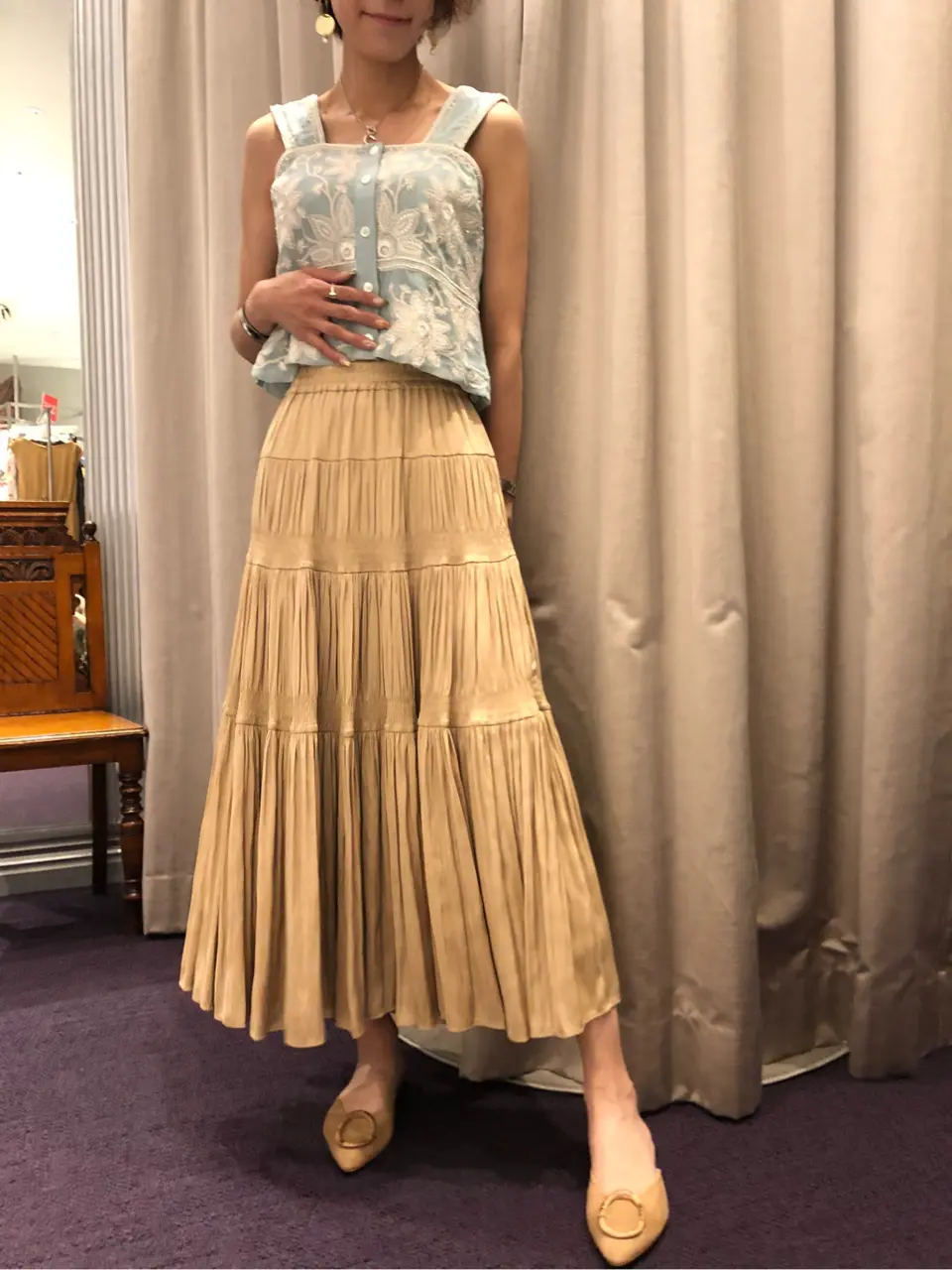 ORIGINATED IN GRACE CONTINENTAL 亀田 未希 コーディネート画像