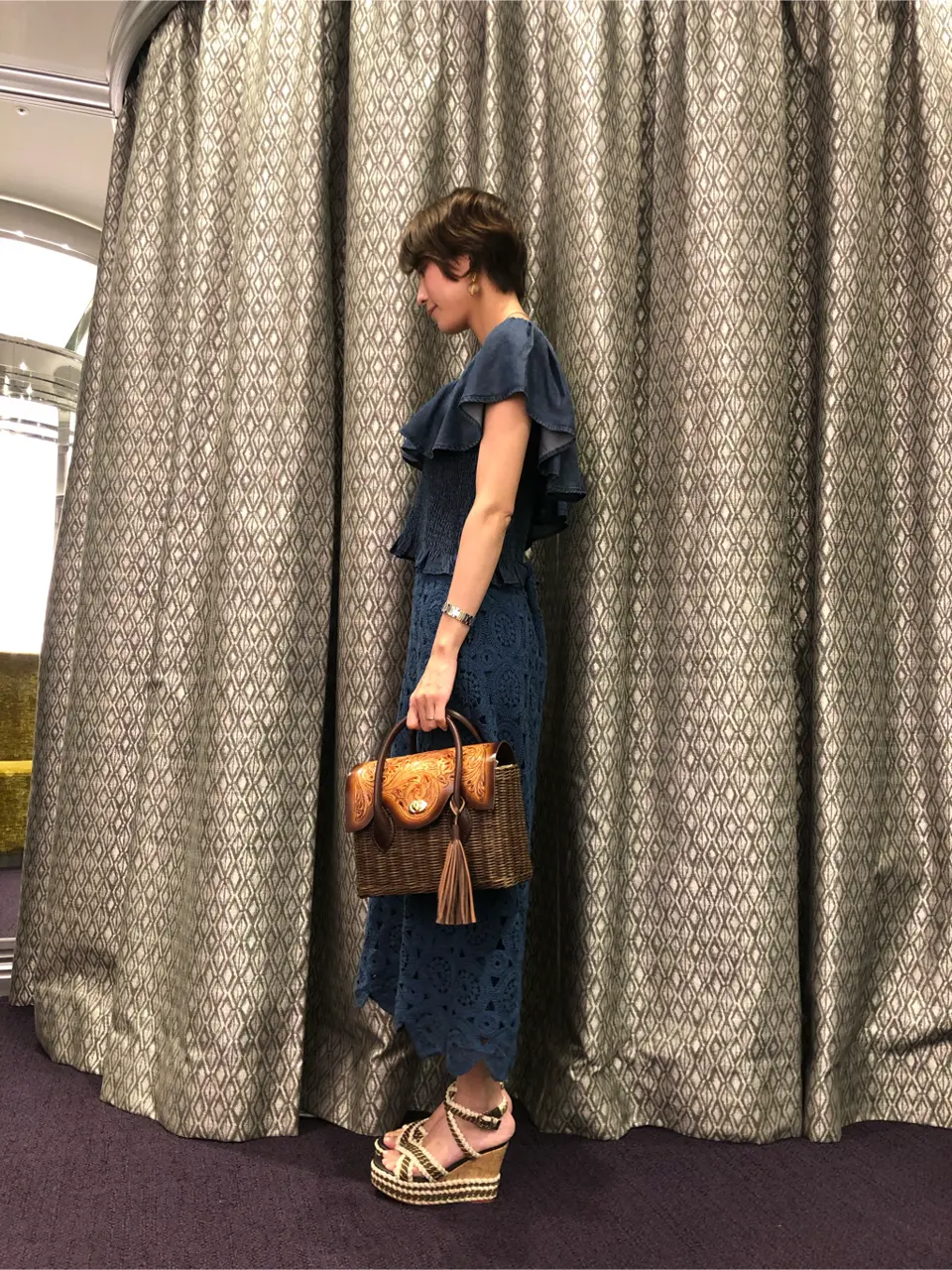 ORIGINATED IN GRACE CONTINENTAL 亀田 未希 コーディネート画像