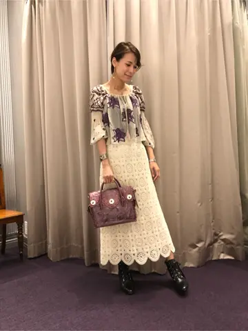 ORIGINATED IN GRACE CONTINENTAL 亀田 未希 コーディネート画像