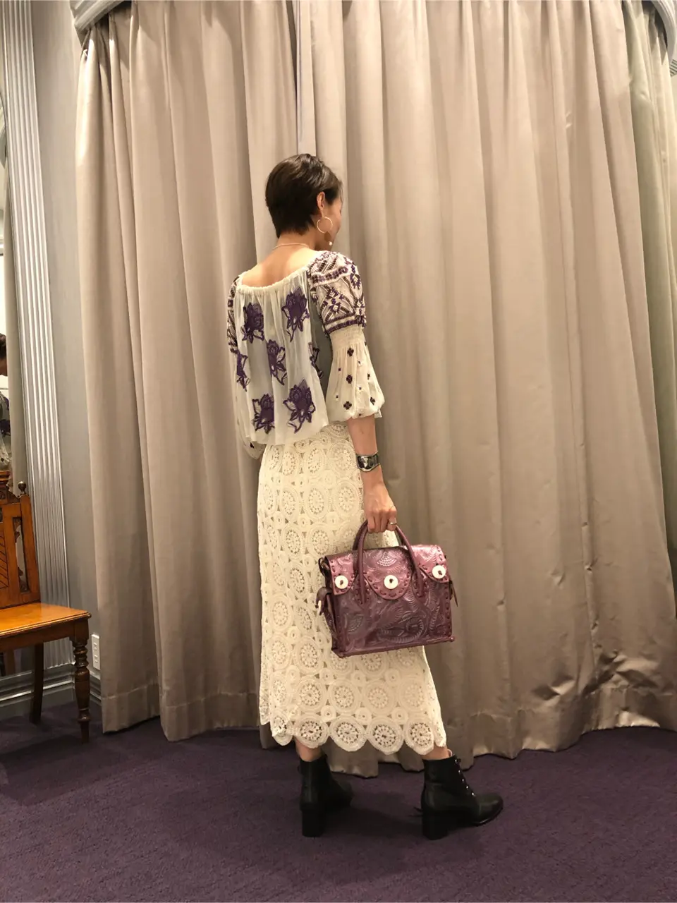 ORIGINATED IN GRACE CONTINENTAL 亀田 未希 コーディネート画像