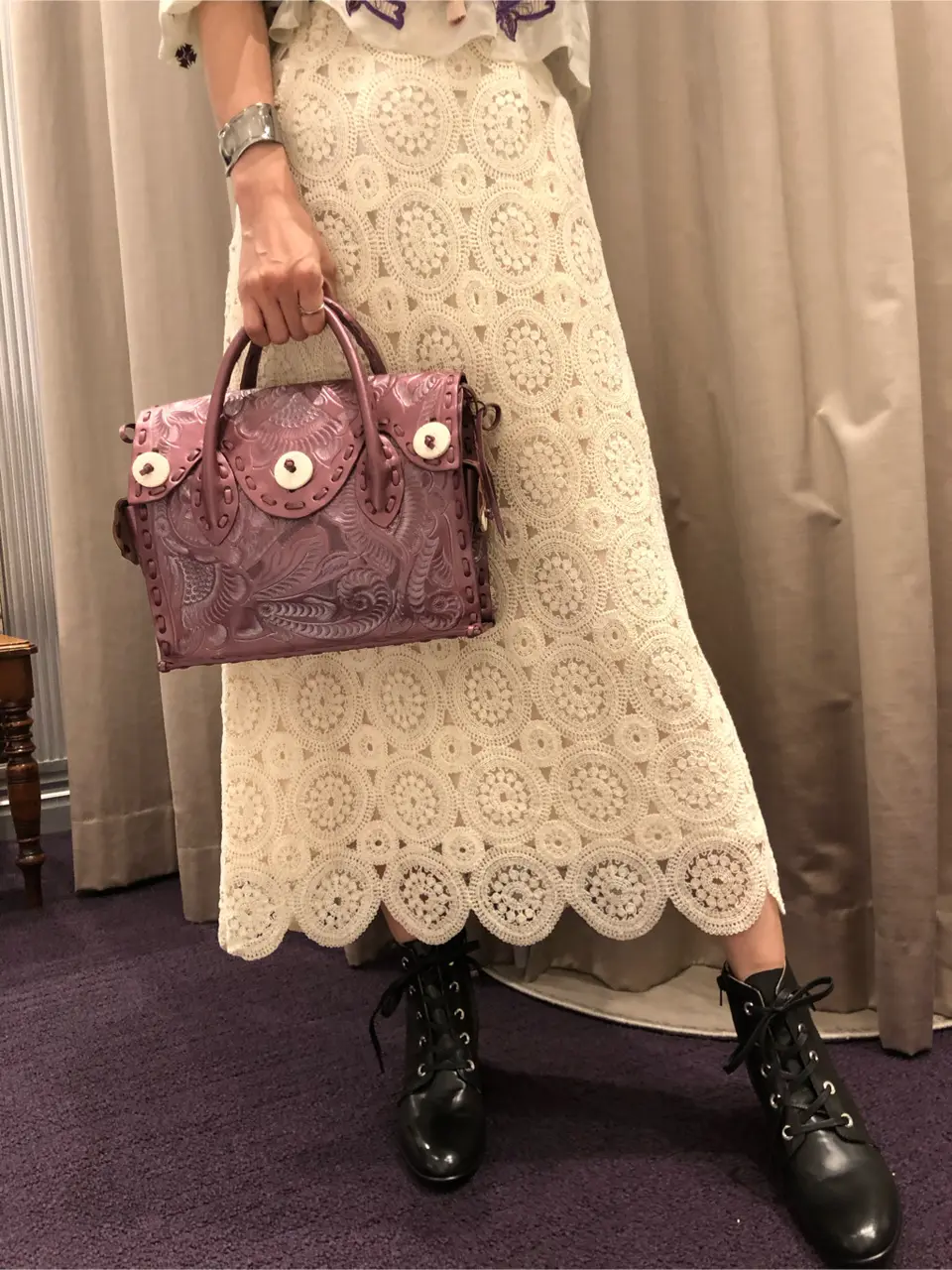 ORIGINATED IN GRACE CONTINENTAL 亀田 未希 コーディネート画像