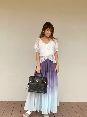 ORIGINATED IN GRACE CONTINENTAL yukimi yonee コーディネート画像