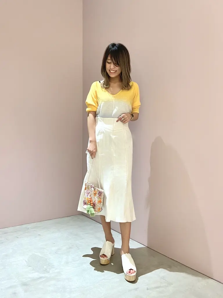 ORIGINATED IN GRACE CONTINENTAL yukimi yonee コーディネート画像