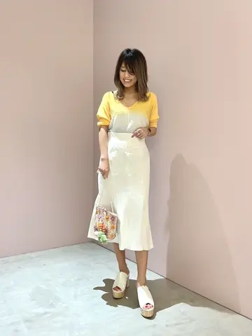 ORIGINATED IN GRACE CONTINENTAL yukimi yonee コーディネート画像