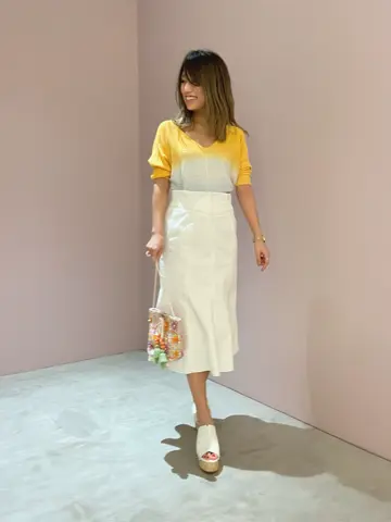 ORIGINATED IN GRACE CONTINENTAL yukimi yonee コーディネート画像