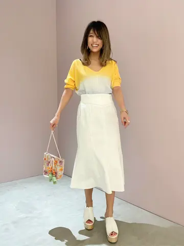 ORIGINATED IN GRACE CONTINENTAL yukimi yonee コーディネート画像