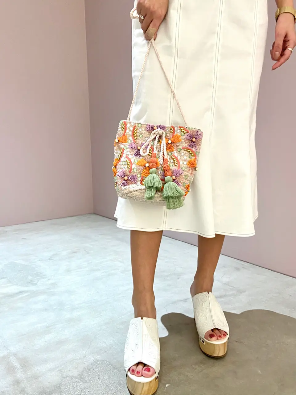 ORIGINATED IN GRACE CONTINENTAL yukimi yonee コーディネート画像