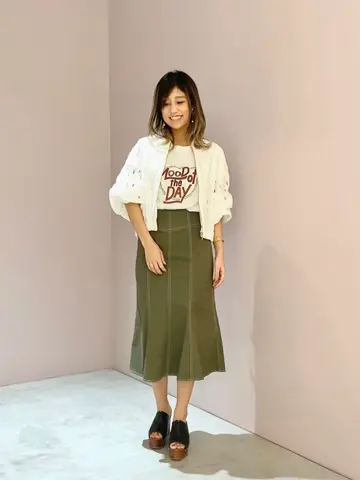 ORIGINATED IN GRACE CONTINENTAL yukimi yonee コーディネート画像