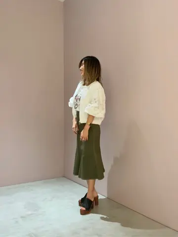 ORIGINATED IN GRACE CONTINENTAL yukimi yonee コーディネート画像