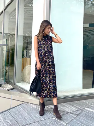 ORIGINATED IN GRACE CONTINENTAL yukimi yonee コーディネート画像