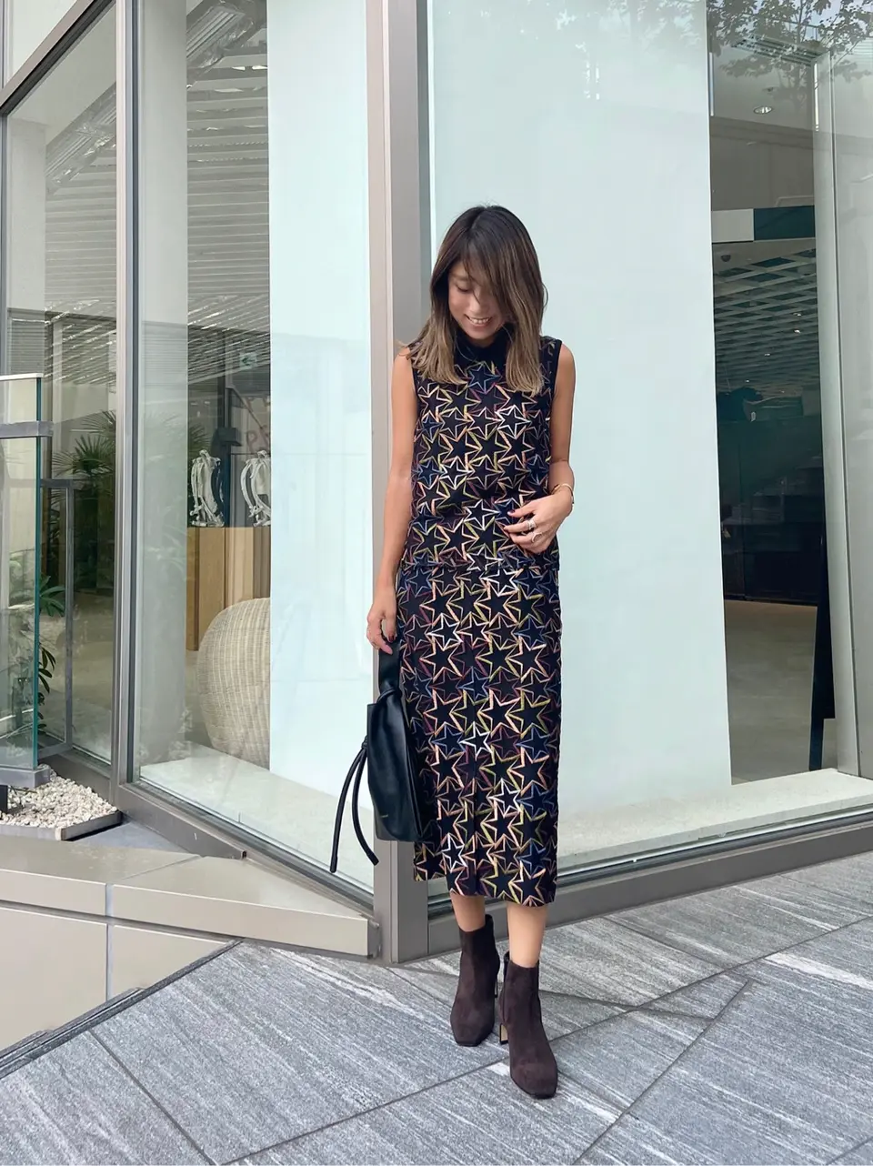 ORIGINATED IN GRACE CONTINENTAL yukimi yonee コーディネート画像