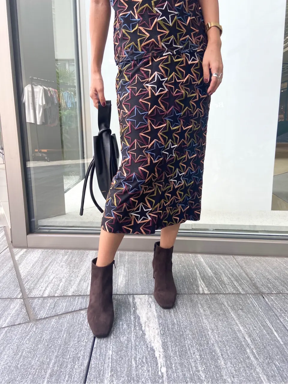 ORIGINATED IN GRACE CONTINENTAL yukimi yonee コーディネート画像