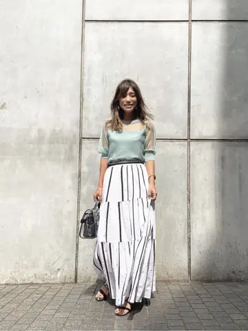 ORIGINATED IN GRACE CONTINENTAL yukimi yonee コーディネート画像