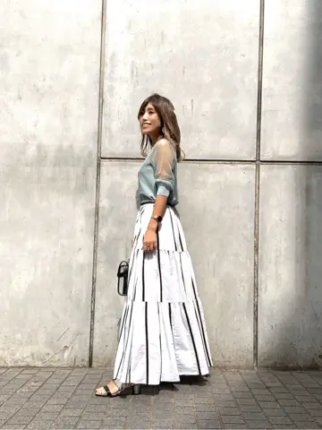 ORIGINATED IN GRACE CONTINENTAL yukimi yonee コーディネート画像