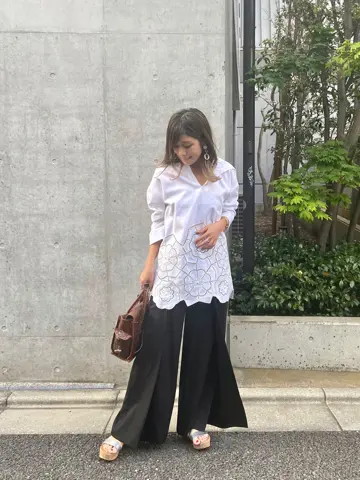 ORIGINATED IN GRACE CONTINENTAL yukimi yonee コーディネート画像