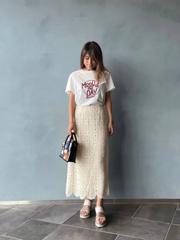 ORIGINATED IN GRACE CONTINENTAL yukimi yonee コーディネート画像