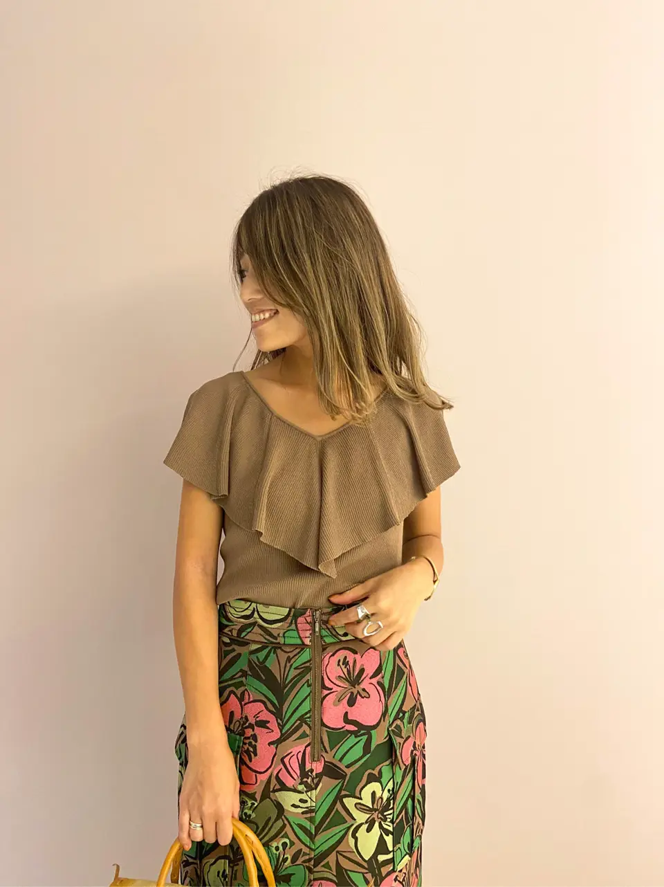 ORIGINATED IN GRACE CONTINENTAL yukimi yonee コーディネート画像