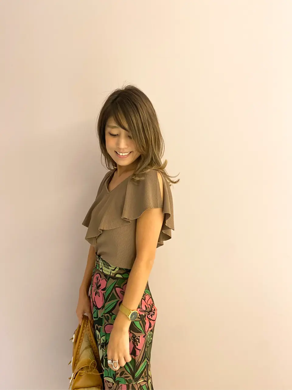 ORIGINATED IN GRACE CONTINENTAL yukimi yonee コーディネート画像