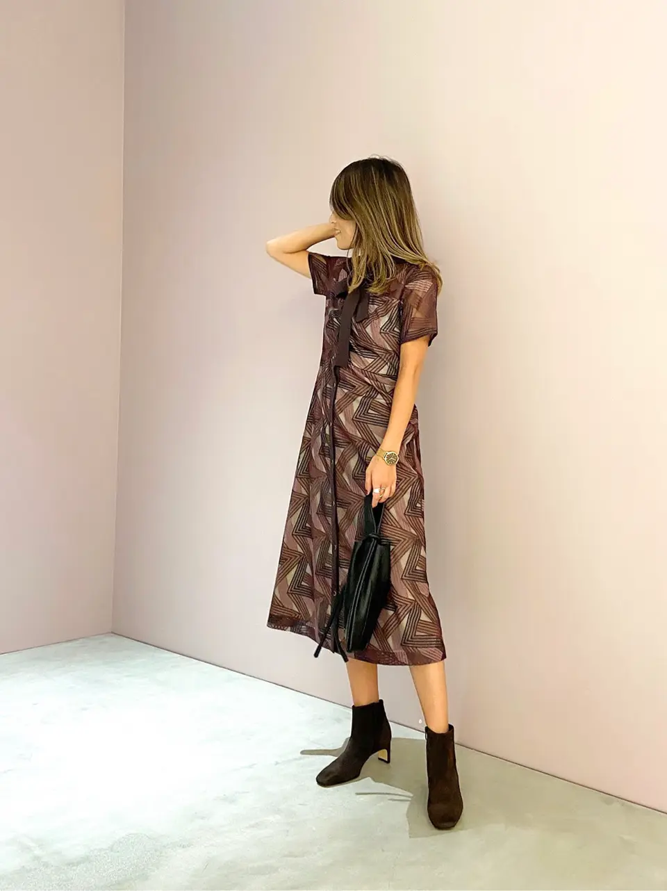 ORIGINATED IN GRACE CONTINENTAL yukimi yonee コーディネート画像