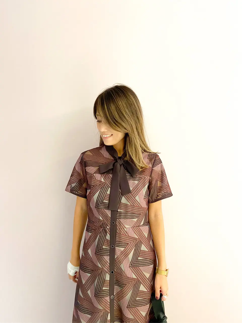 ORIGINATED IN GRACE CONTINENTAL yukimi yonee コーディネート画像