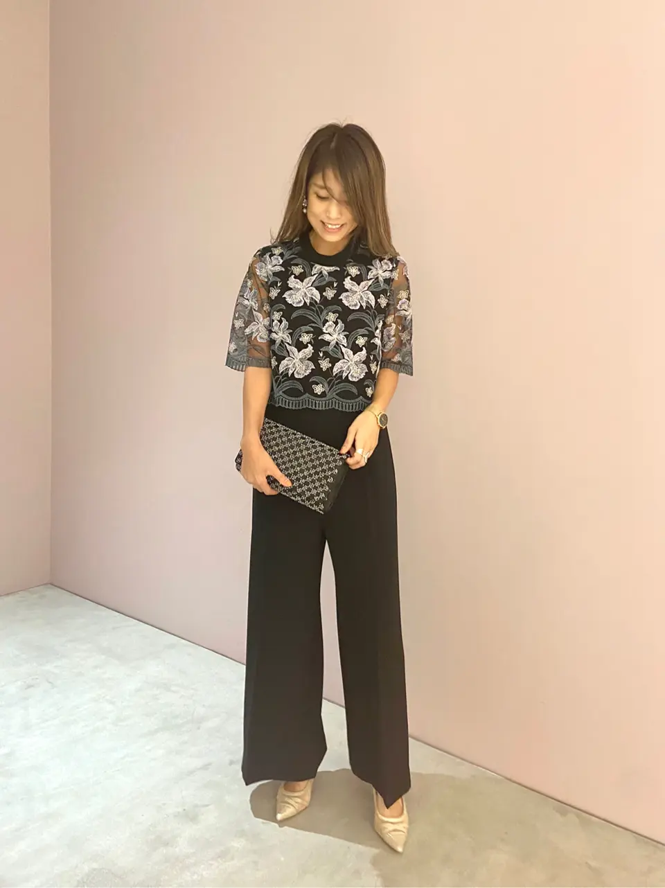 ORIGINATED IN GRACE CONTINENTAL yukimi yonee コーディネート画像