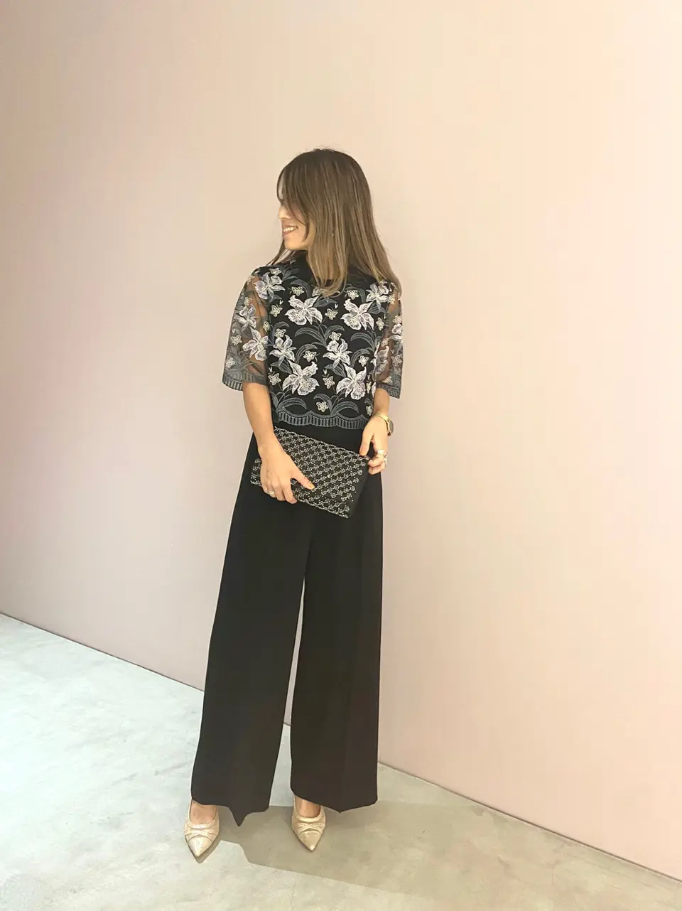 ORIGINATED IN GRACE CONTINENTAL yukimi yonee コーディネート画像