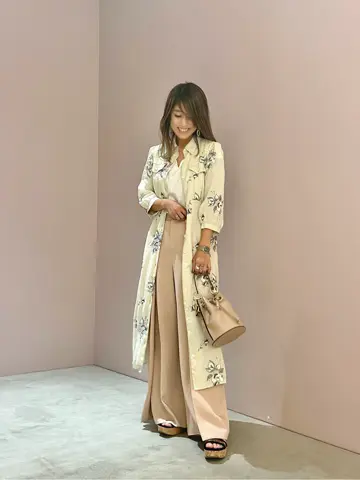 ORIGINATED IN GRACE CONTINENTAL yukimi yonee コーディネート画像