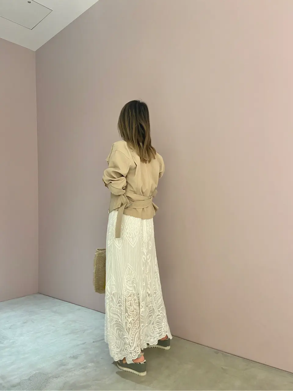 ORIGINATED IN GRACE CONTINENTAL yukimi yonee コーディネート画像