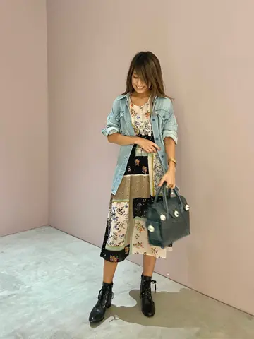 ORIGINATED IN GRACE CONTINENTAL yukimi yonee コーディネート画像