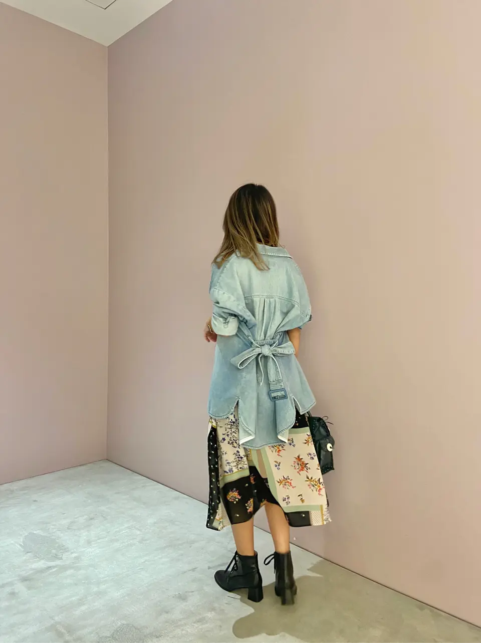 ORIGINATED IN GRACE CONTINENTAL yukimi yonee コーディネート画像